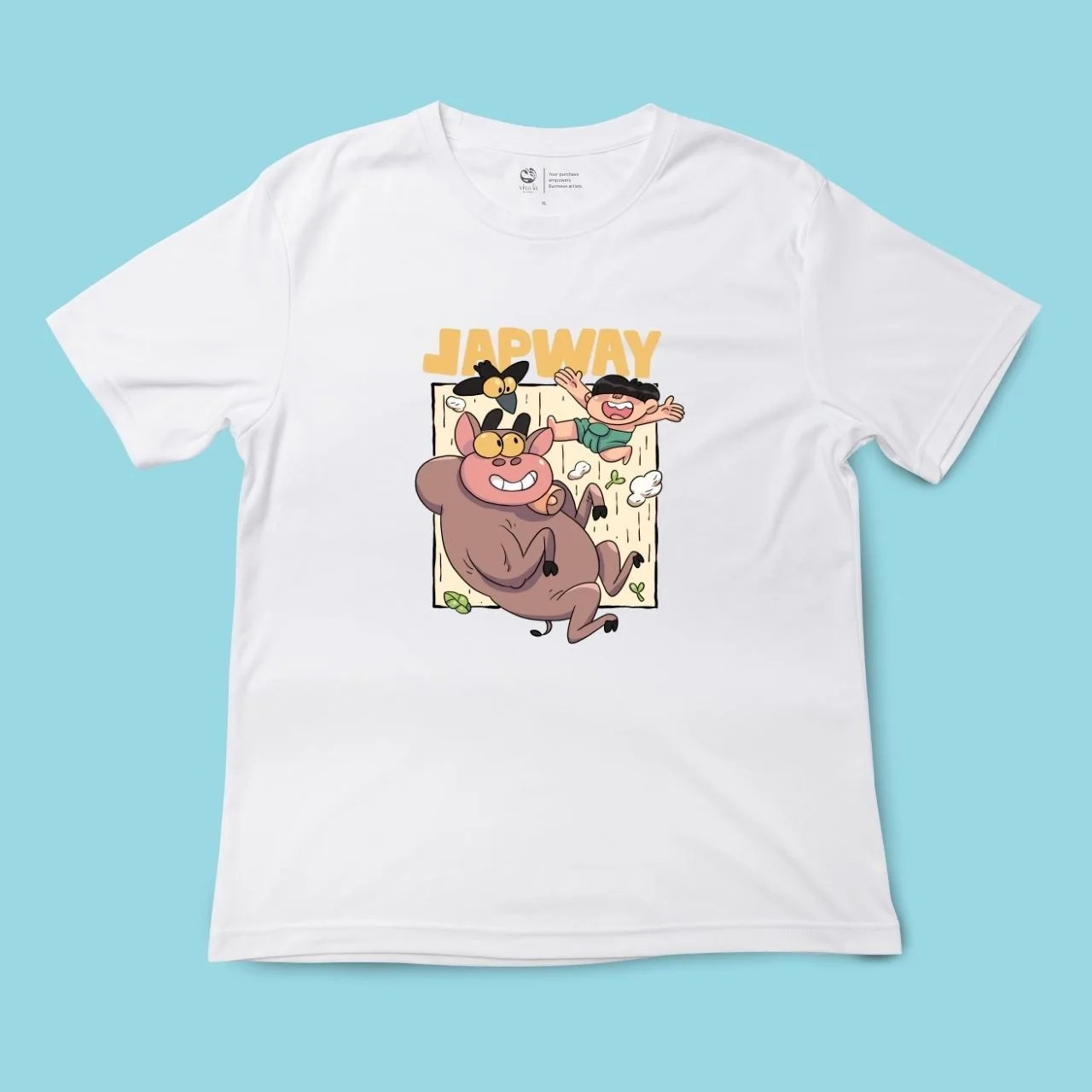 Jump! Jump! We are friends